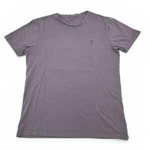 ALL SAINTS Men's Crewneck Tee in Dusty Lavender Size Small